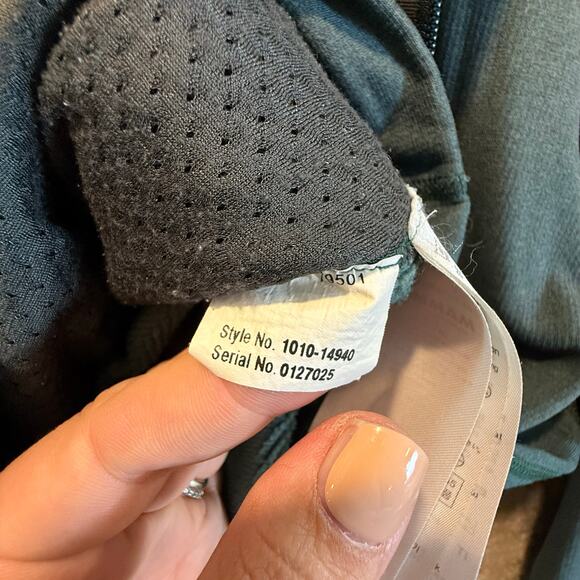 Mammut Swiss Design Green Zip Up Jacket Mercury Mens Outdoor Sweater XL - Picture 12 of 15